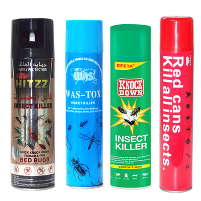 Deltamethrin Material Crawling Insecticide Spray Customized Formula With Carton Packaging